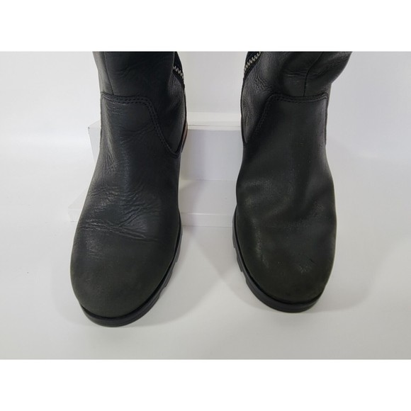 Sorel Women’s Black Leather Emelie 15" Tall Riding Boots NL3311-010 Size 8.5 - Picture 9 of 16